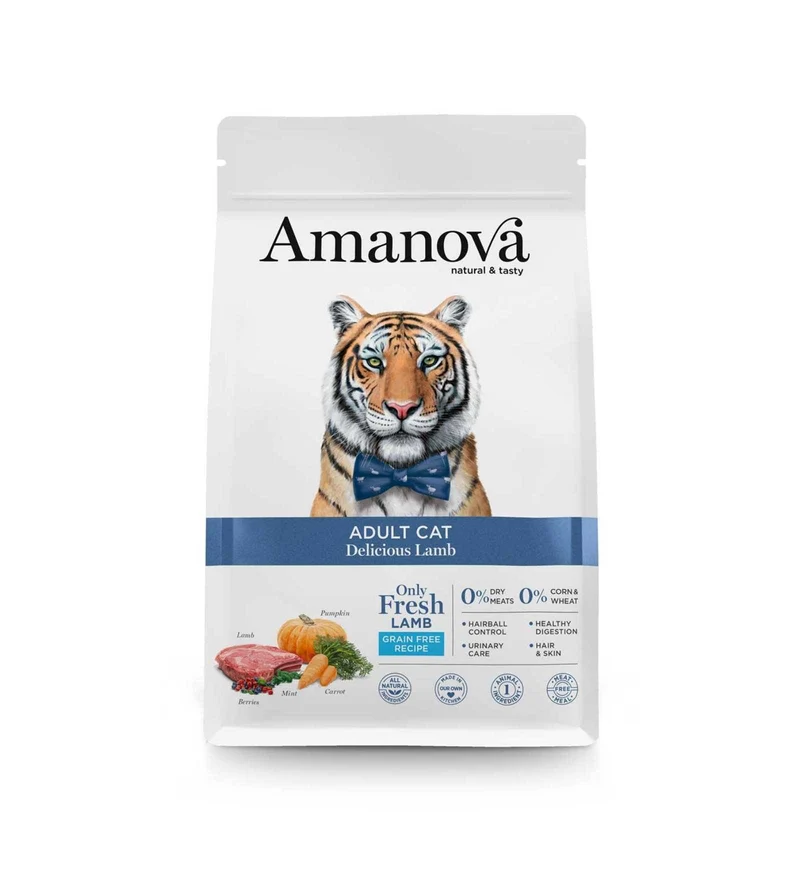AMANOVA GATTO ADULT SENSITIVE DELICIOUS AGNELLO DA 1,5 KG
