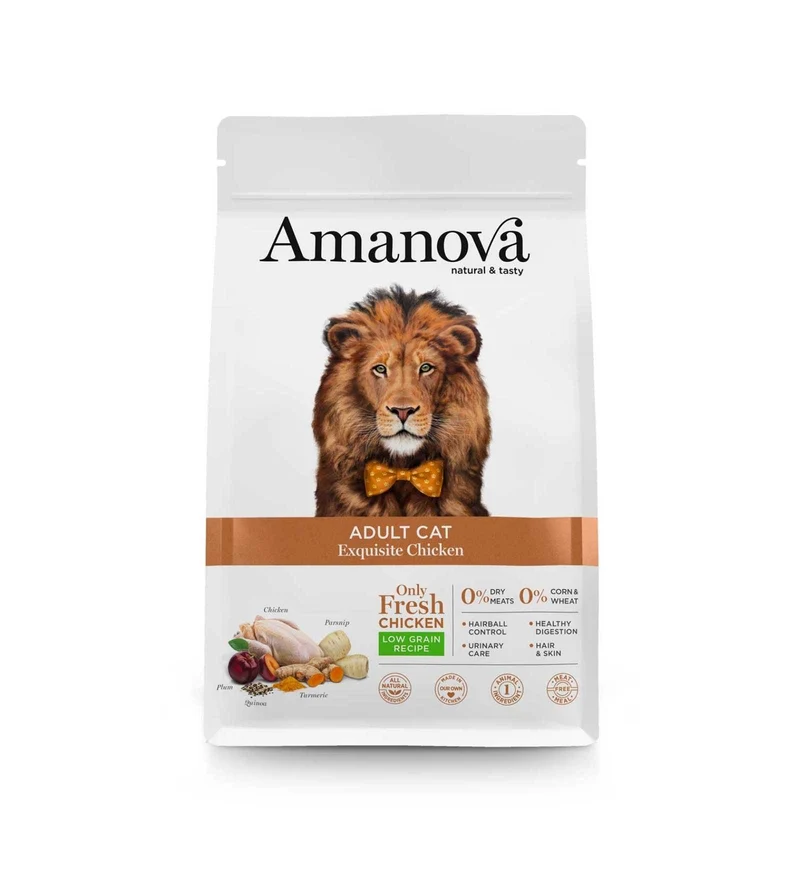 AMANOVA GATTO ADULT EXQUISITE POLLO DA 1,5 KG