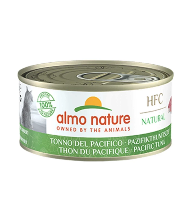 ALMO NATURE HFC GATTO NATURAL CON TONNO DEL PACIFICO DA IN LATTINA