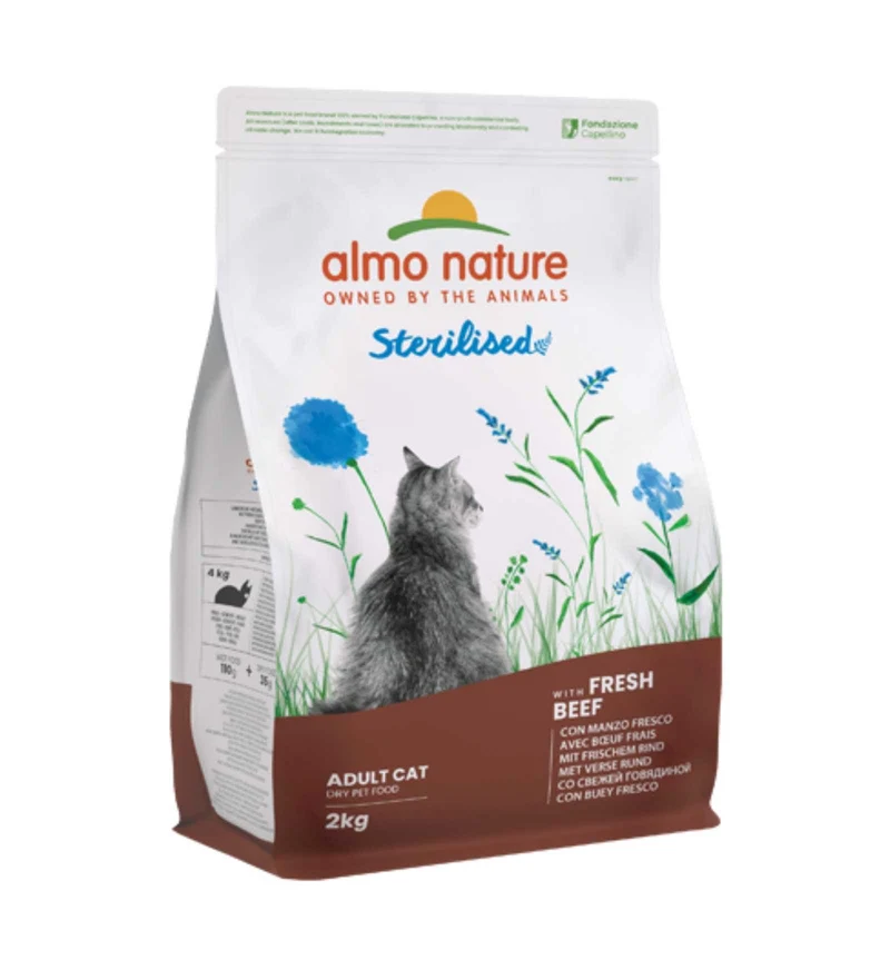 ALMO NATURE GATTO FUNCTIONAL ADULT STERELISED CON MANZO E RISO