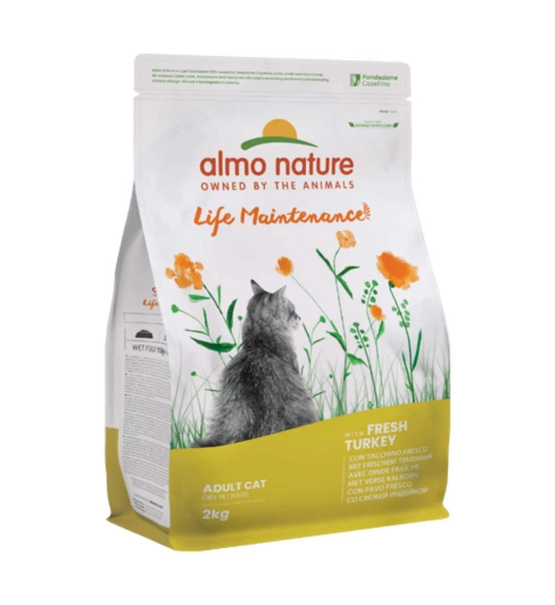 ALMO NATURE GATTO HOLISTIC ADULT CON TACCHINO