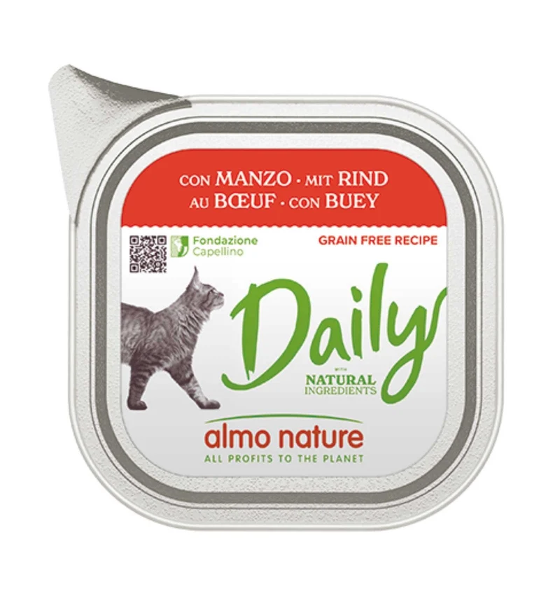 ALMO NATURE GATTO DAILYMENU CON MANZO