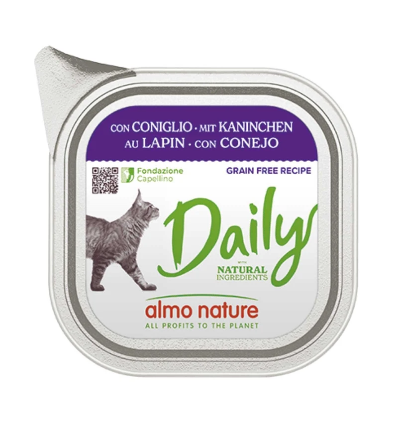 ALMO NATURE GATTO DAILYMENU CON CONIGLIO