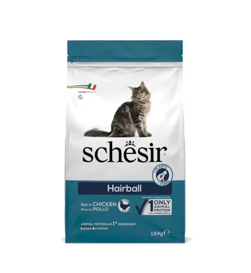 *SCHESIR GATTO HAIRBALL ADULT POLLO