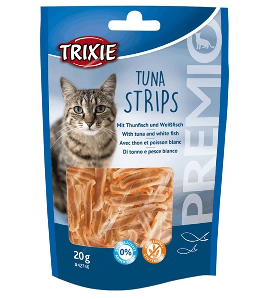 Trixie Premio Tuna Strips Cat Treats 20G