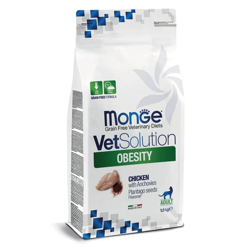 Monge - VetSolution Feline - Obesity - 1.5kg