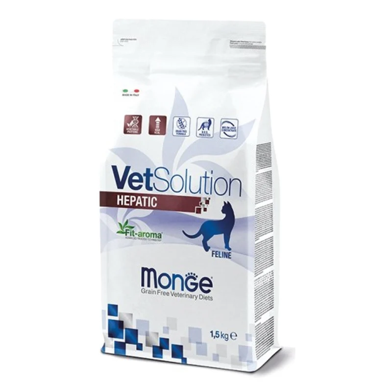 Monge - VetSolution Feline - Hepatic - 1.5kg