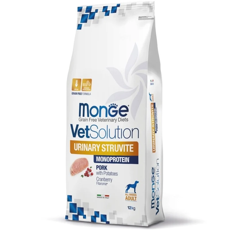 Monge - VetSolution Canine - Urinary Struvite - 12kg