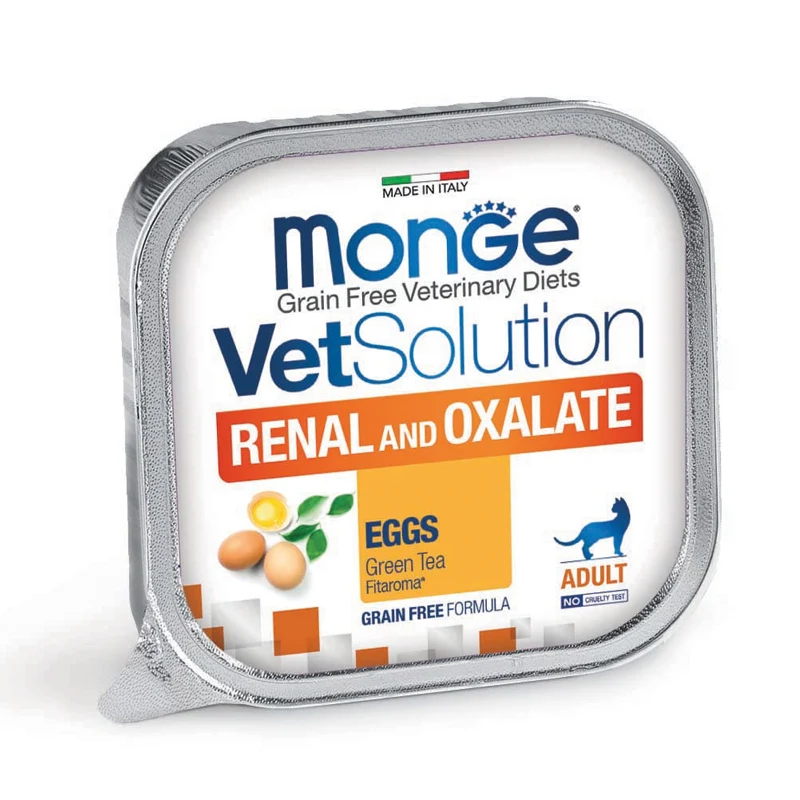 Monge - VetSolution Feline - Renal and Oxalate - 100gr