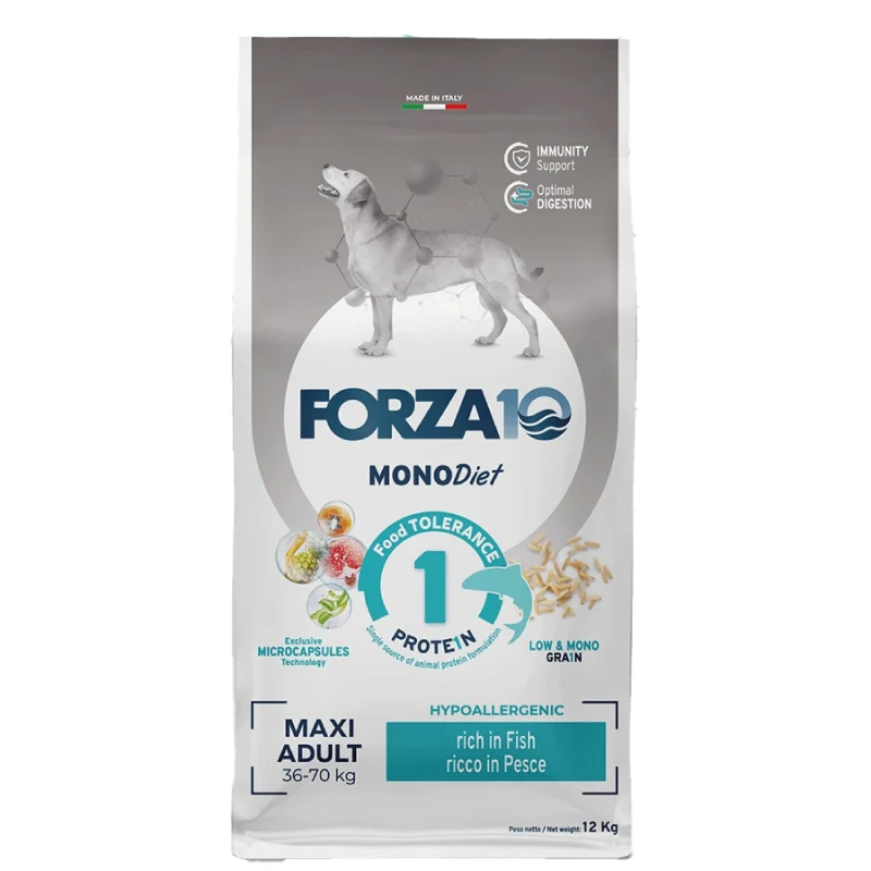 Forza 10 - MonoDiet - Maxi - Adult - Pesce - 12kg