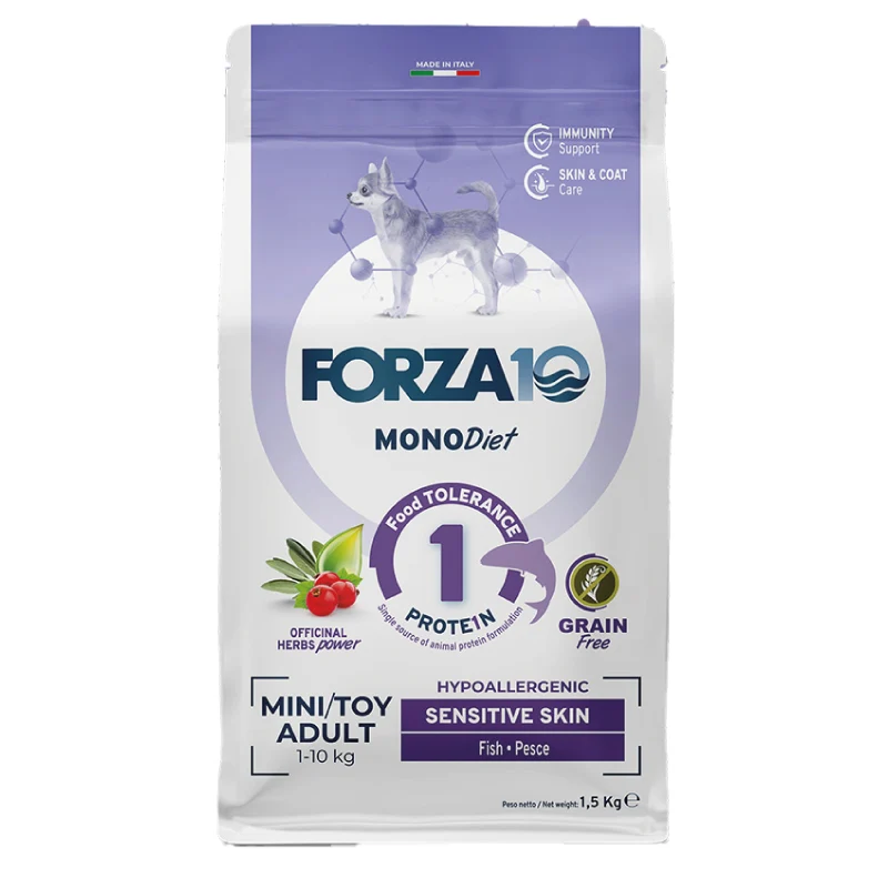 Forza 10 - MonoDiet - Mini&Toy - Sensitive Skin - 1.5kg