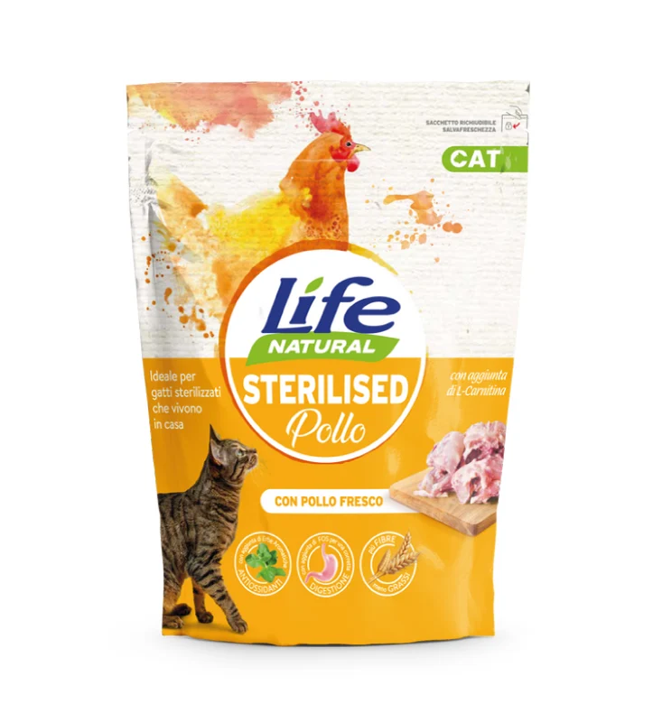 Life Cat - Natural - Sterilizzato - 800gr