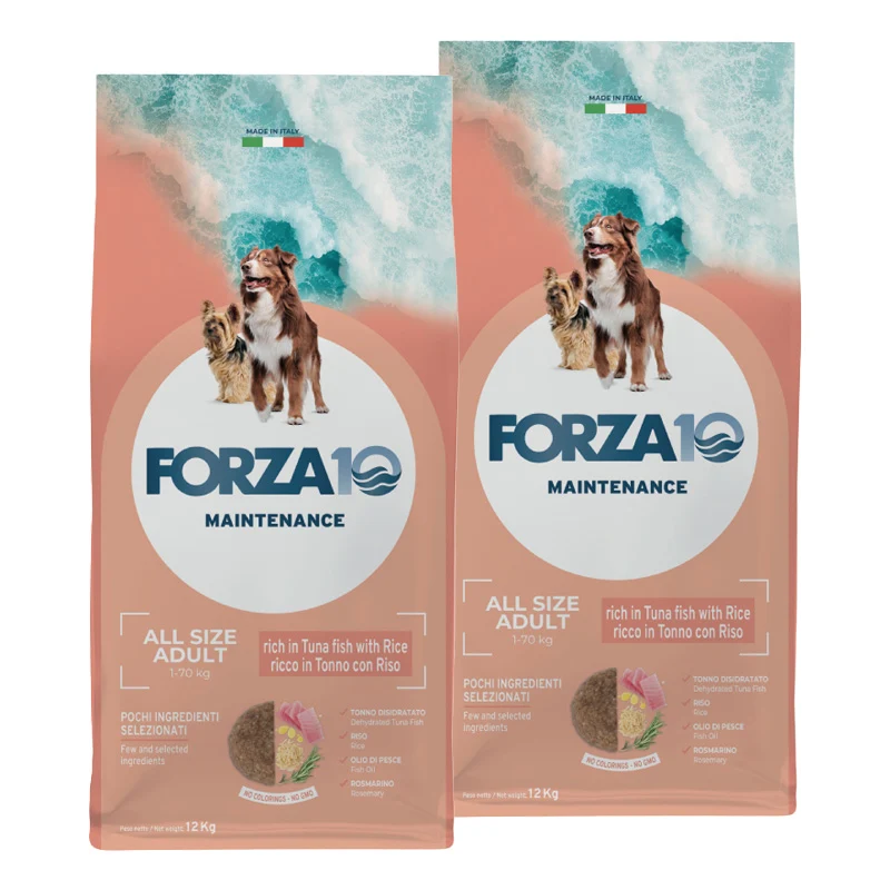 KIT 2 X Forza 10 - Maintenance - All Size - Adult - Light - 12kg - DOPPIO SACCO