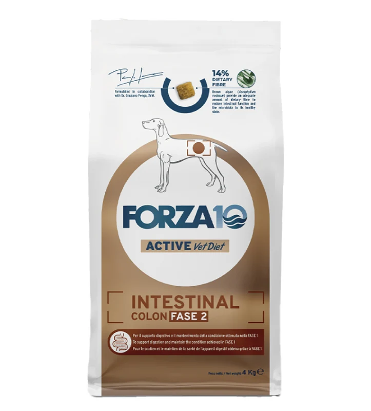 Forza 10 - Active Vet Diet Dog - Intestinal Colon Fase 2 - 4kg