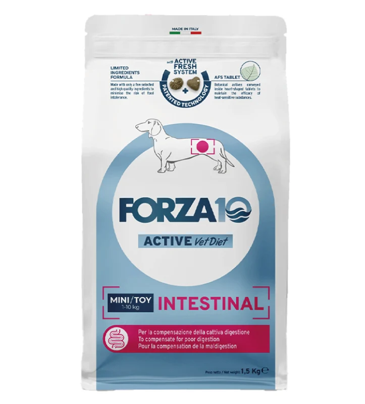 Forza 10 - Active Vet Diet Dog - Mini&Toy - Intestinal - 1.5kg