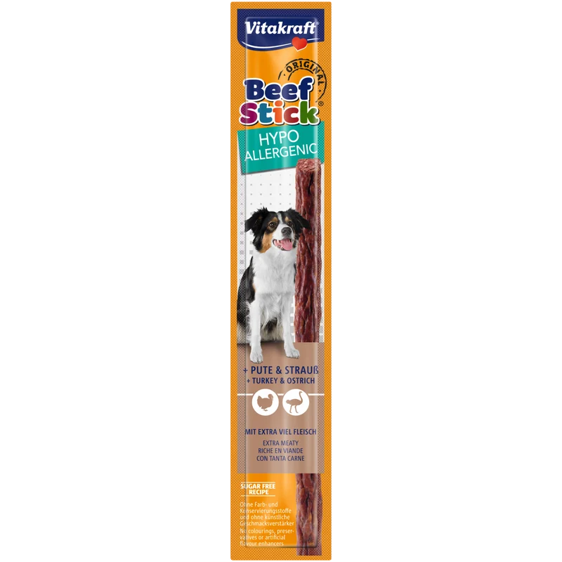 Vitakraft - Beef Stick - Hypoallergenic - 10 pezzi da 12gr