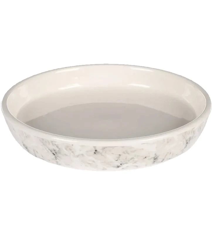 Flamingo - Ciotola per Gatti in Ceramica - Marmi Rotonda - 250ml