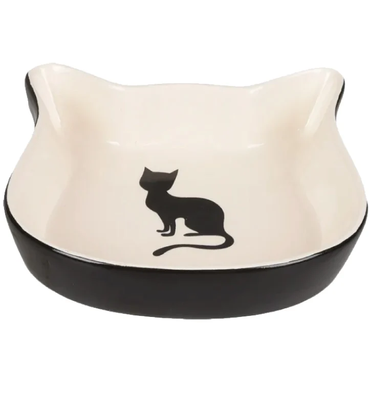Flamingo - Ciotola per Gatti in Ceramica - Nala Testa Gatto - 220ml