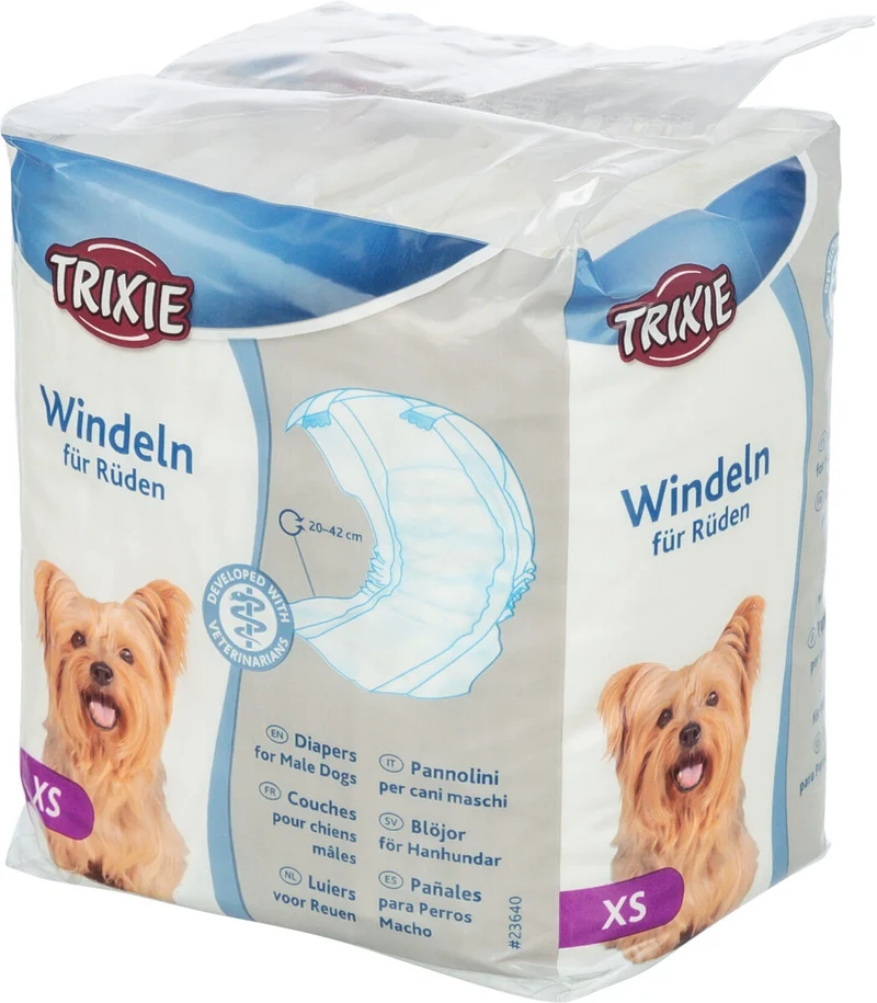 Trixie - Pannolini/Fasce per Cani Maschio - XS