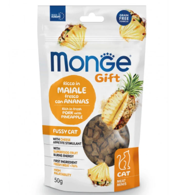 Monge - Gift Cat - Meat Minis - Appetito Difficile - 50gr