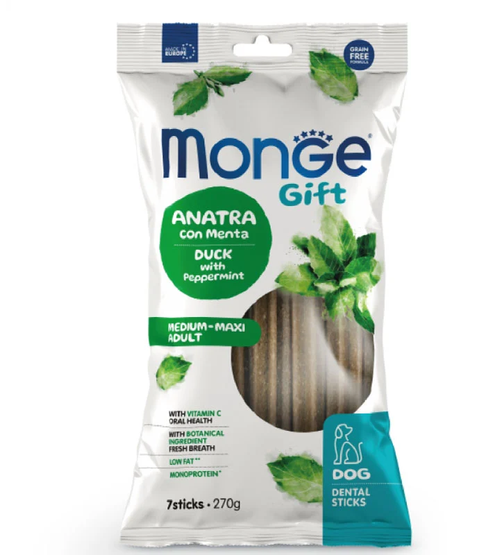 Monge - Gift Dog - Dental Stick - Medium/Maxi - Adult - 270gr