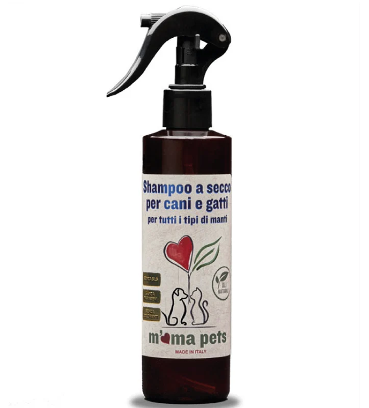 Mama Pets - Shampoo a Secco - Per cani e gatti - 250 ml
