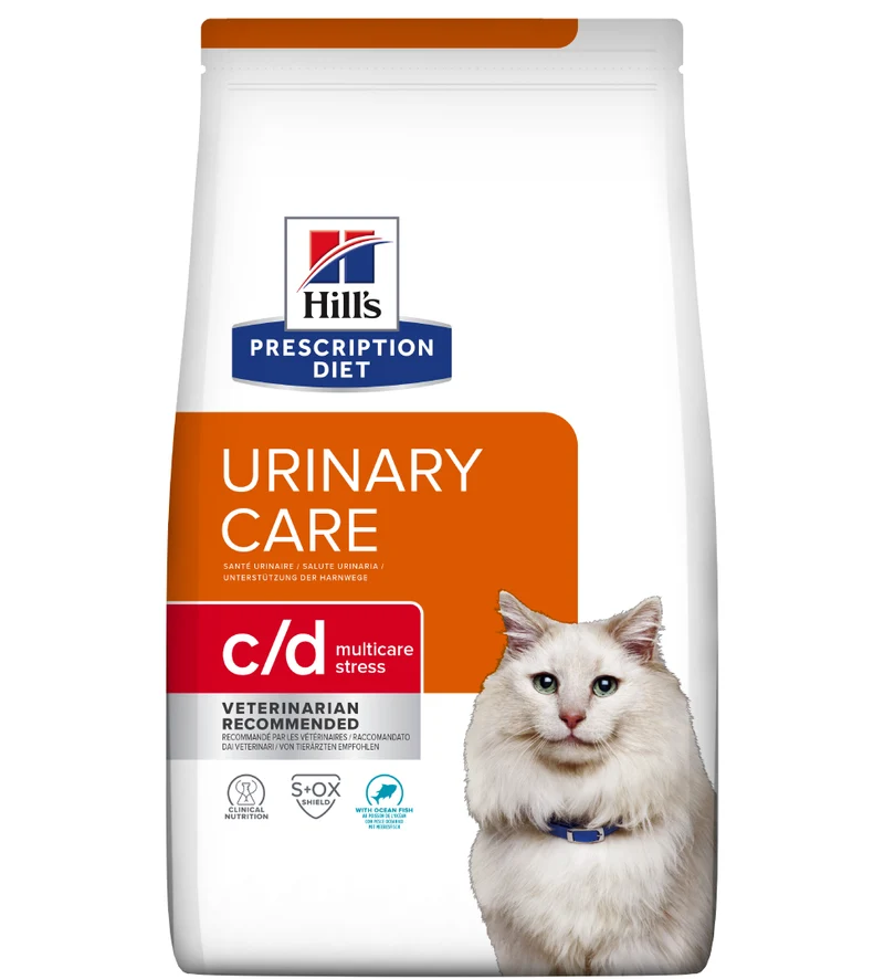 Hill's - Prescription Diet Feline - c/d Urinary Stress - Pesce Oceanico - 3 kg