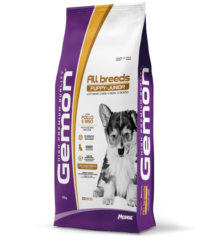 Gemon Dog - All Breeds - Puppy&Junior - 15kg