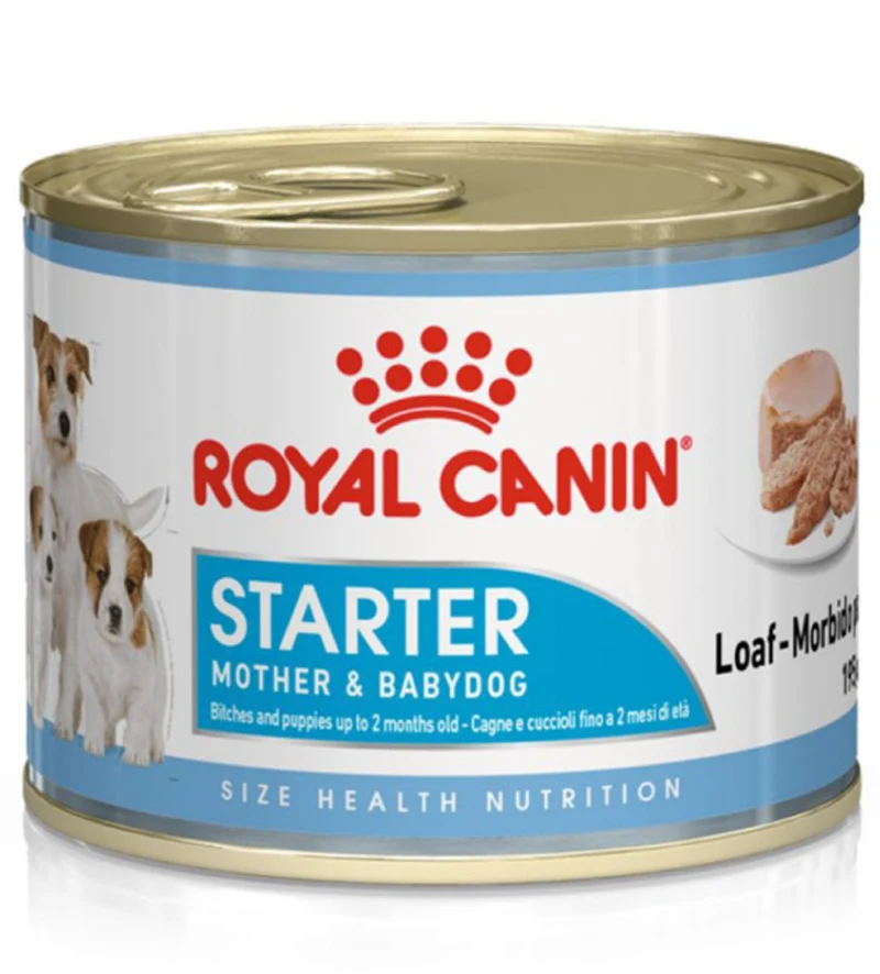 Royal Canin - Size Health Nutrition - Starter Mousse Mother & Babydog - 195gr