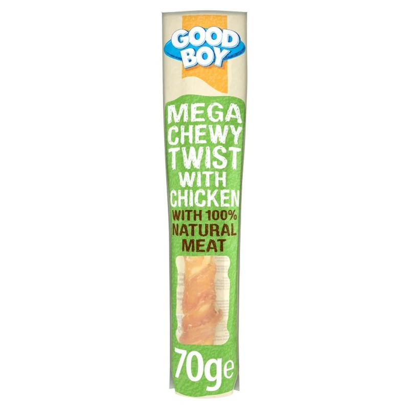 Armitage Good Boy Mega Chewy Twist with Chicken Dog Treat 70G