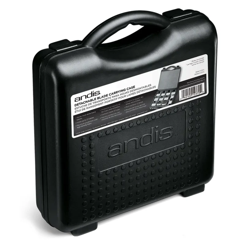 Andis Detachable Blade Carrying Case for 12 Clipper Blades