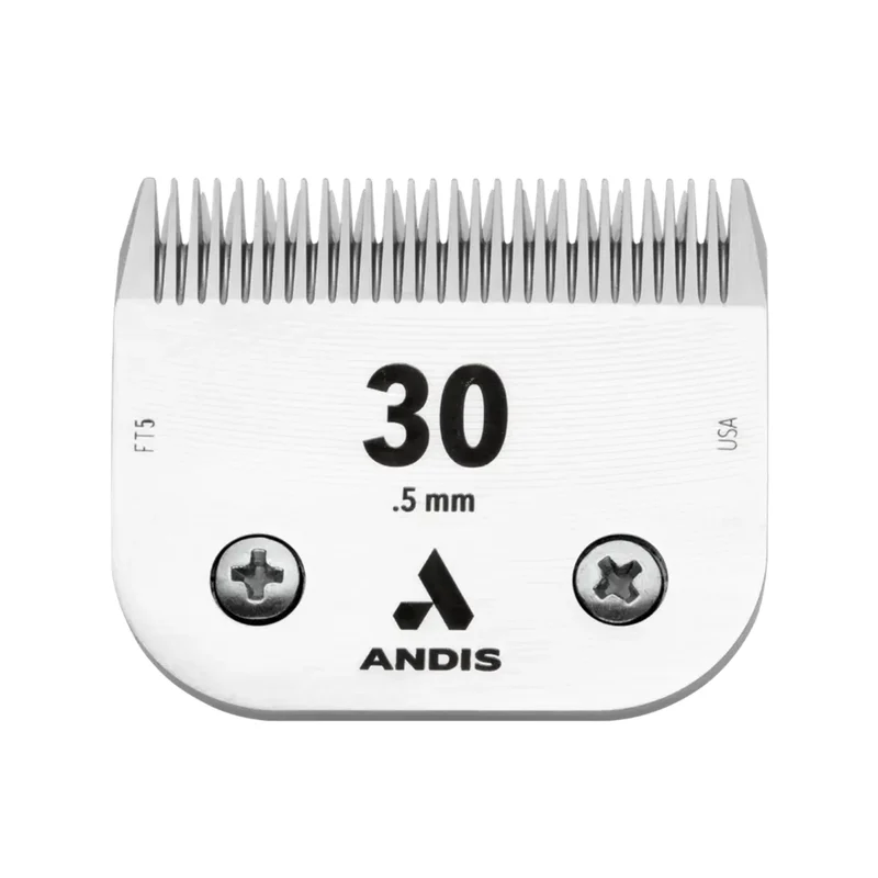 Andis CeramicEdge Detachable Clipper Blade Size 30 for Dogs & Cats 0.5mm