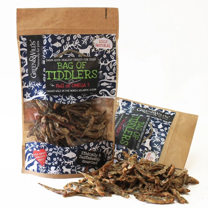Expiry Date 30-Dec-26 Green&Wilds Bag of Tiddlers Dog Treats - 75G