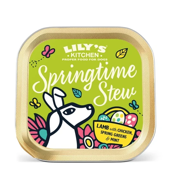 Lily's Kitchen Dog Springtime Stew Tray Wet Dog Food