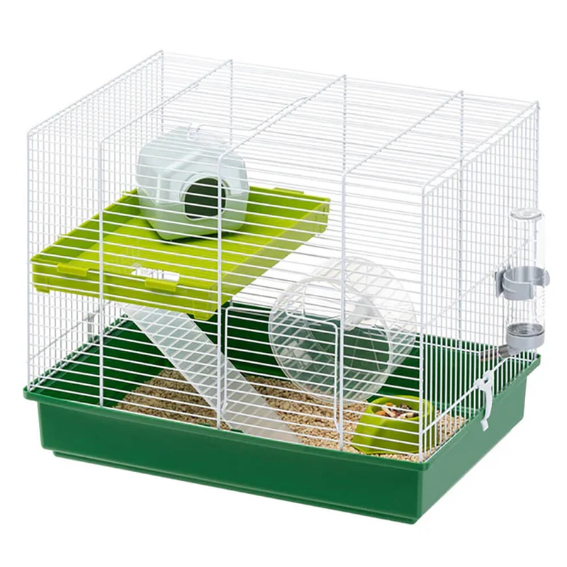 Gabbia per criceti Hamster Duo bianca
