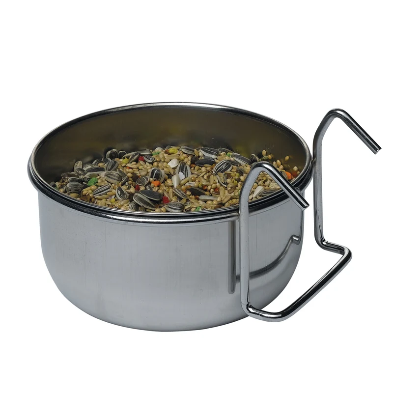 Ciotola inox pappagalli e cacatua Sirio L302