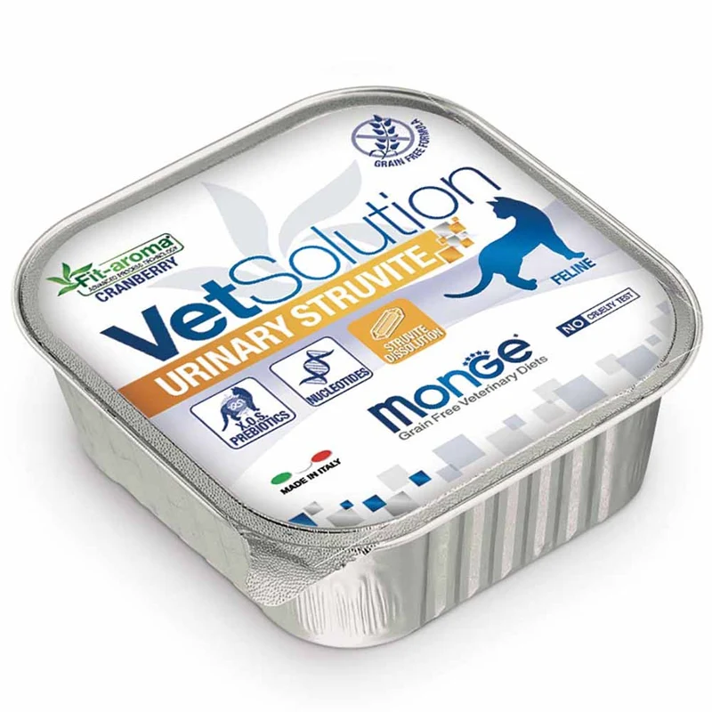 Alimento gatto Monge Vet Solution Urinary Struvite 100g