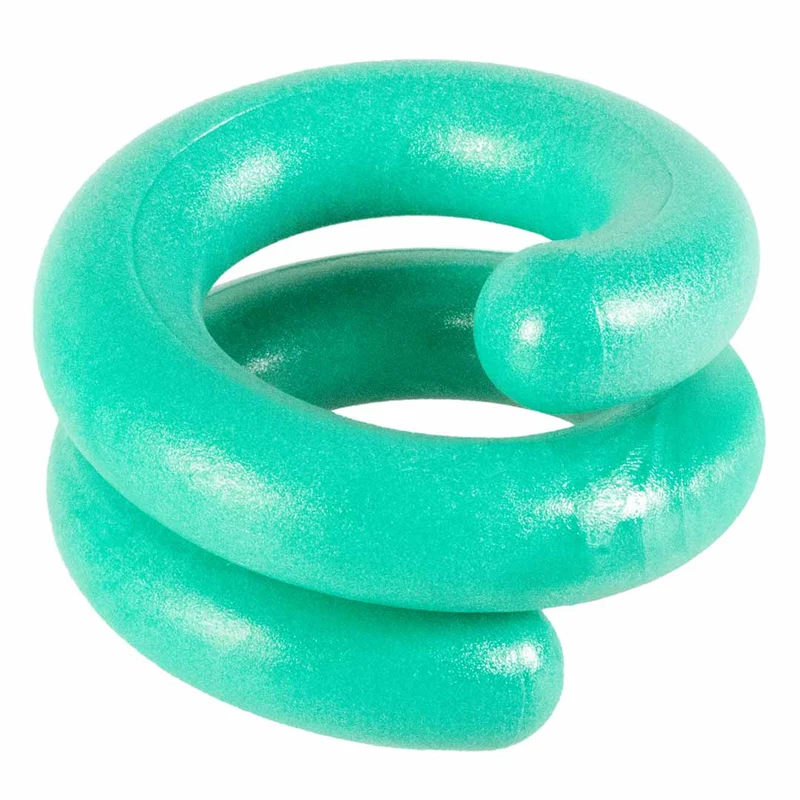 Ebi Coockoo Wiggle Flexible TPR Dog Chew & Fetch Toy - Green/12x11.7cm