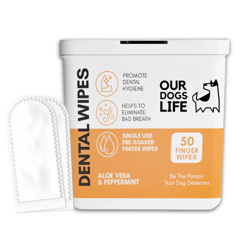OurDogsLife Dental Wipes for Dogs 50pcs