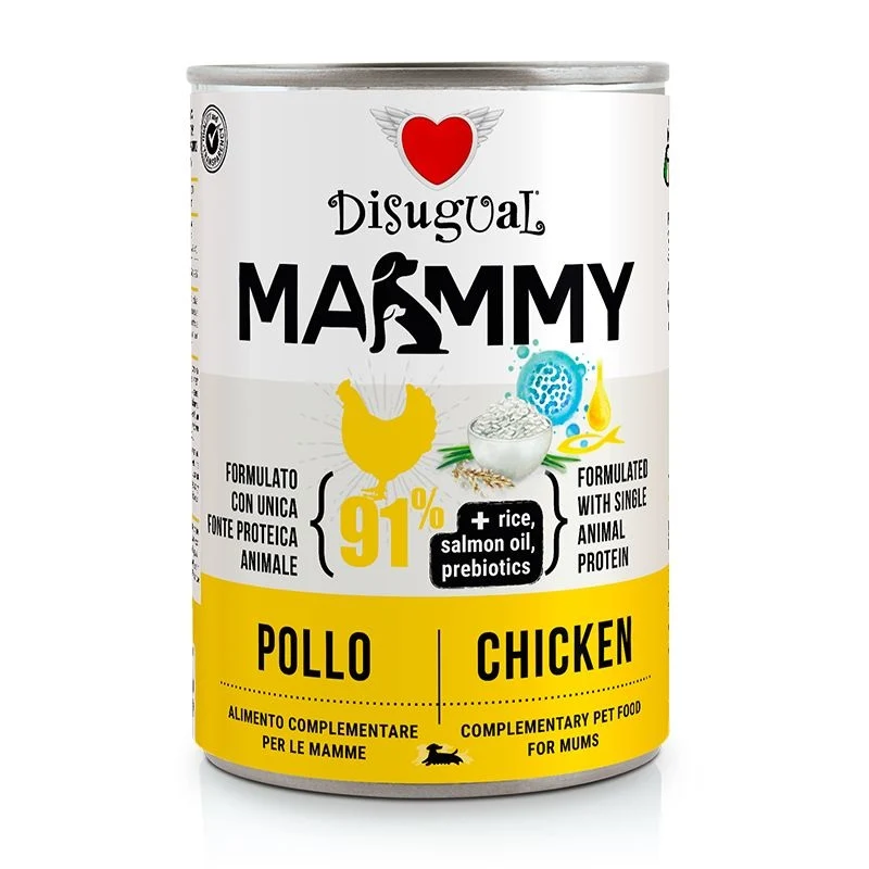 Disugual Cane Mammy Monoproteico Pollo Lattina 400 g
