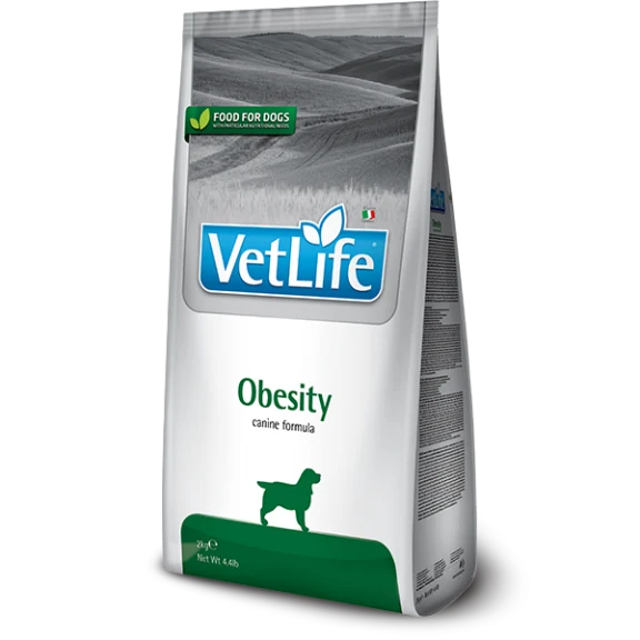 Farmina Vet Life Obesity Dog - Crocchette Dietetiche Controllo Peso - 12 kg