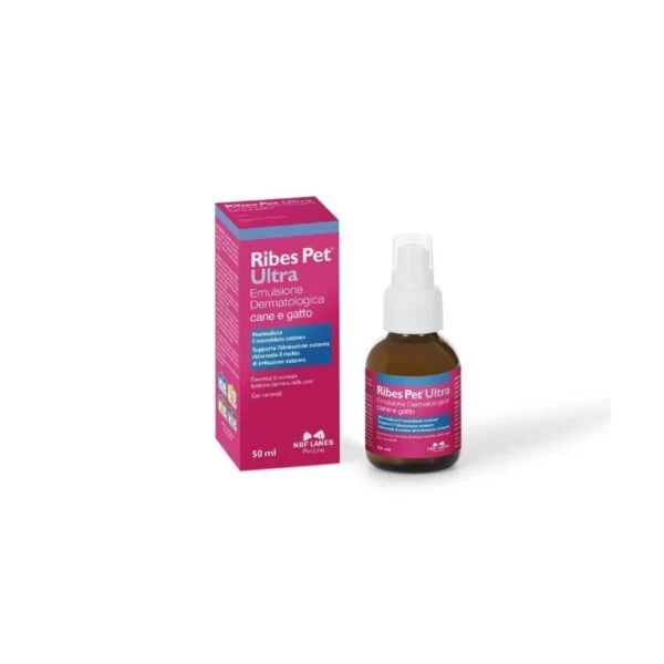 NBF Lanes Ribes Pet Emulsione - Trattamento Topico per Irritazioni - 50 ml