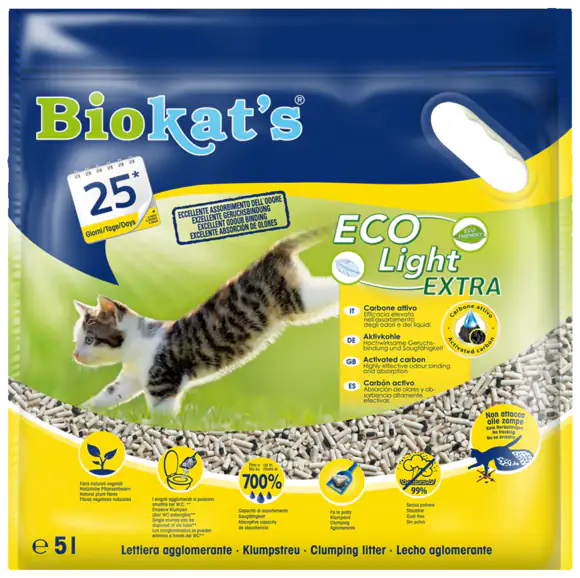 Biokat's EcoLight Extra - Lettiera