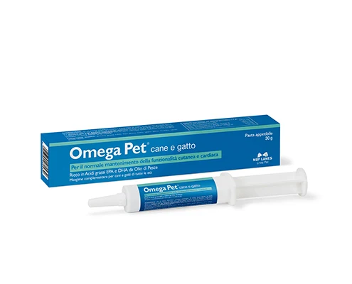 NBF Lanes Omega Pet Pasta - Supporto per Cute e Manto - Tubetto 30 g