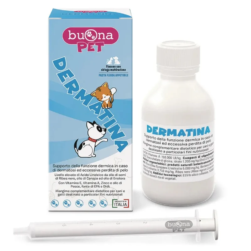 DERMATINA PASTA FLUIDA cane e gatto FLACONE 90 GR
