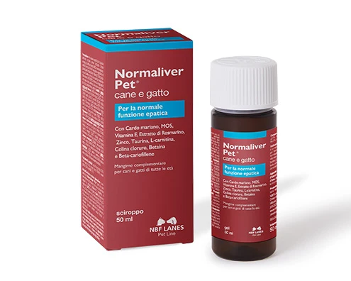 NORMALIVER PET cane e gatto SCIROPPO 50 ML