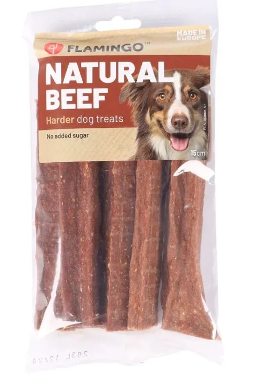 FLAMINGO CANE SNACK NATURE MANZO HARDER 150 GR