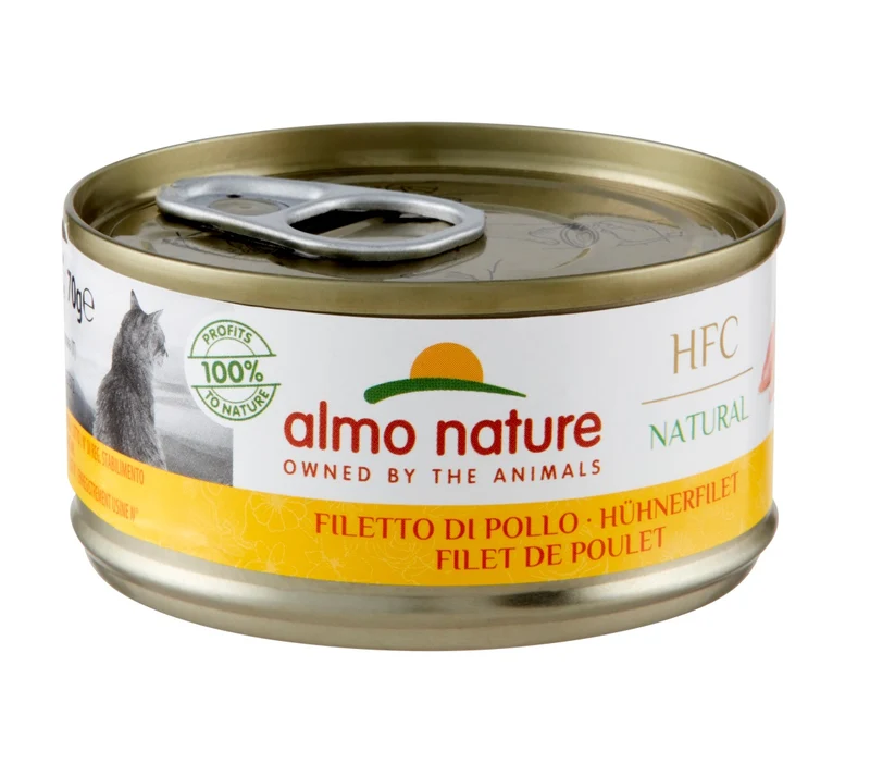 ALMO NATURE HFC NATURAL CATS 24X70 G FILETTO DI POLLO