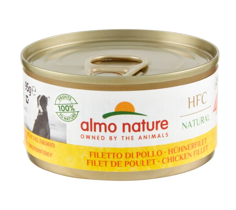 ALMO NATURE HFC NATURAL DOGS 24X95 G CON FILETTO DI POLLO
