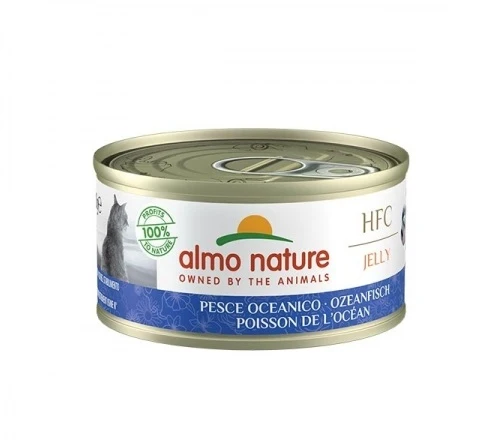 ALMO NATURE HFC JELLY CATS 24X70 G PESCE OCEANICO